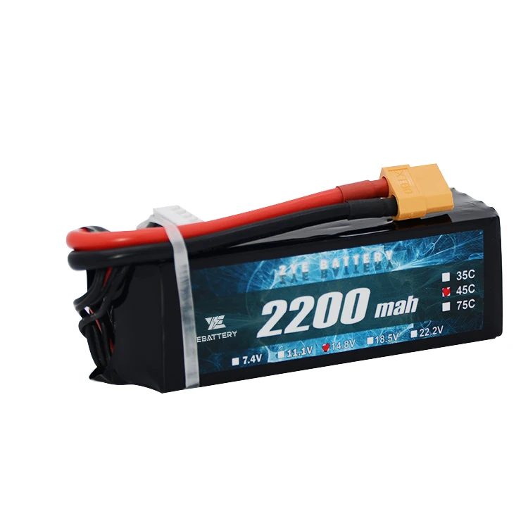 High Discharge Rate 1100mah 2200mah 5000mah Lipo Battery 3S 4S 6S li-ion Battery 25C 45C 60C Lithium Battery