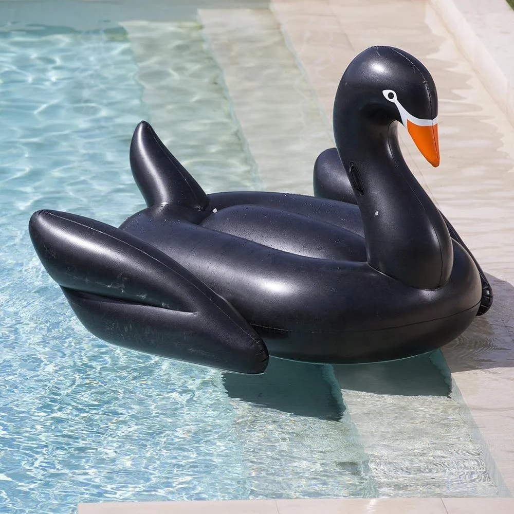 Environmental PVC Swan Toy Inflatable Custom Pool Float Pool Holiday