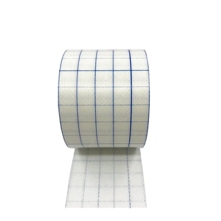 Non-wowen fabric skin breathable hypoallergenic adhesive wound dressing