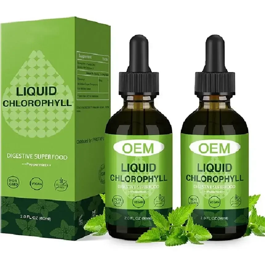OEM Private Label Chlorophyll Liquid Drops