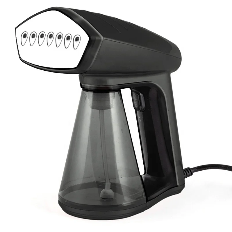 The new listing popular black tralve Handheld Garment Steamer 1500W steamer clothing handheld iron steamer