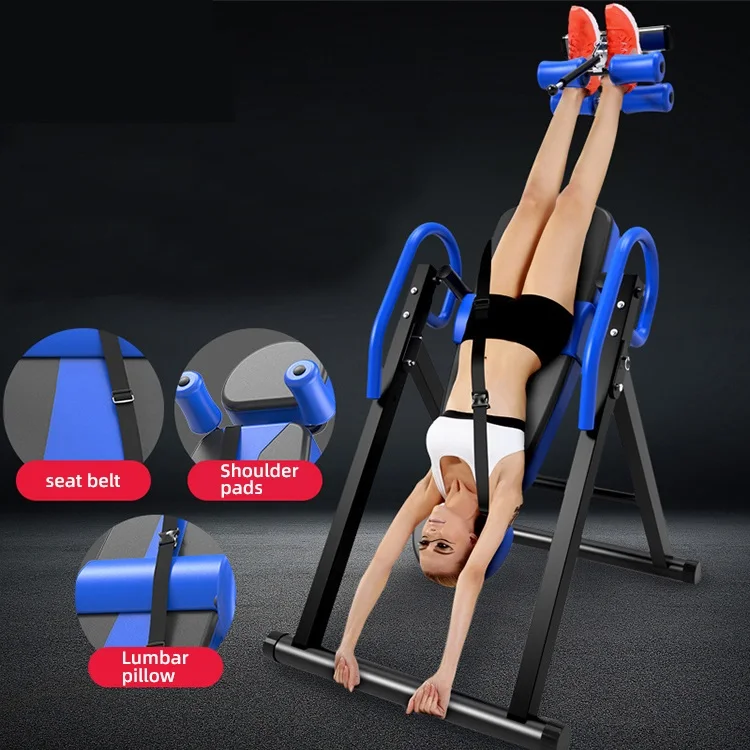ZHOYA SPORT Hot Sale Multifunctional Inversion Chair Exercise Equipment Adjustable Stretching Machine Inversion Table Handstand