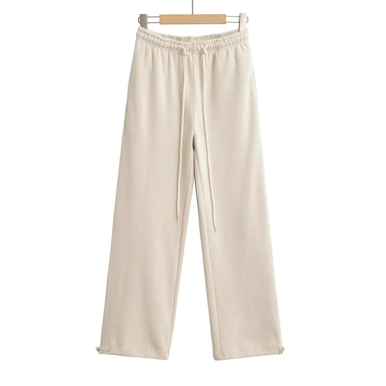 New Korean Style Of Casual Simple High Waist Wide Leg Sweatpants Loose And Slim Comfortable Sports Pants Women