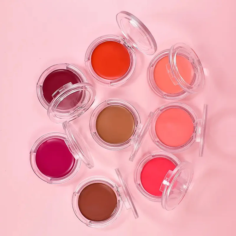 Face Make Up Vegan Maquillage Cheek Blush Glow And Lip Tint Makeup Long Lasting High Pigmented Private Label Cream Blush