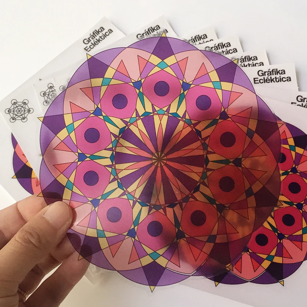 custom print high quality kiss cut vinyl sticker sheets