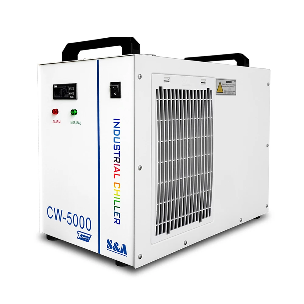 WaveTopSign S & A CW5000 промышленный воздушный водяной охладитель для СО2 лазерной машины охлаждения шпинделя ЧПУ 80 Вт 100 130 150 лазерная трубка