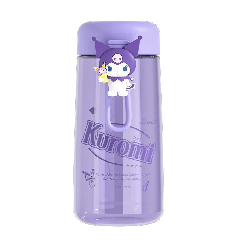 MAIMA New Arrivals 350ml Water Cups Sanrios Kuromi My Melody Mini Portable Drink Water Bottles Kids Fashion Plastic Cups