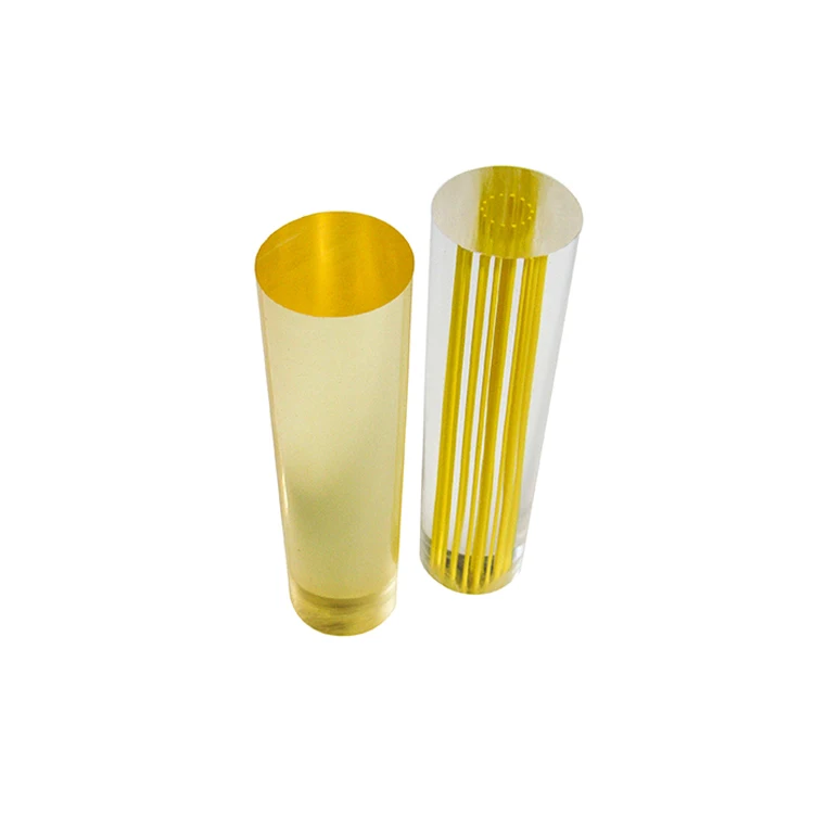 High quality transparent ESD rod custom decorative round plastic Acrylic sheet