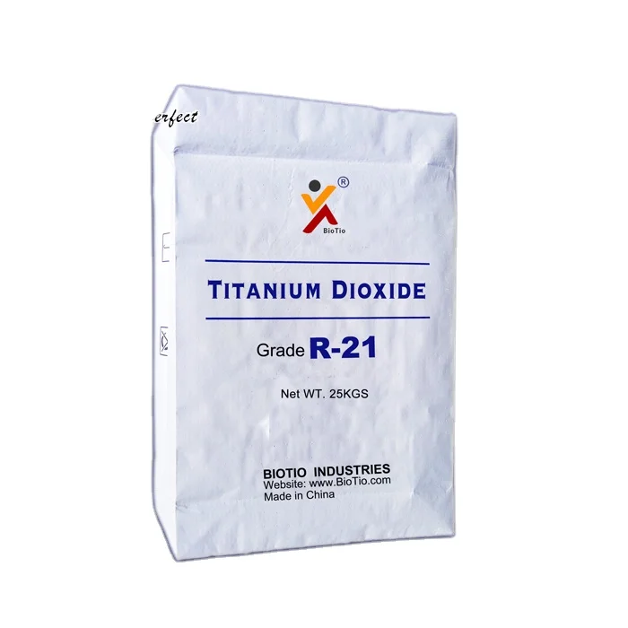 High Purity TiO2  Rutile R-21, Titanium dioxide Rutile