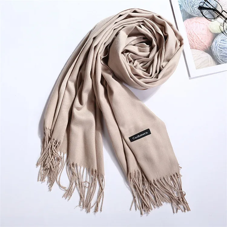 Winter custom scarf cashmere bulk wholesale shawl cashmir scarves