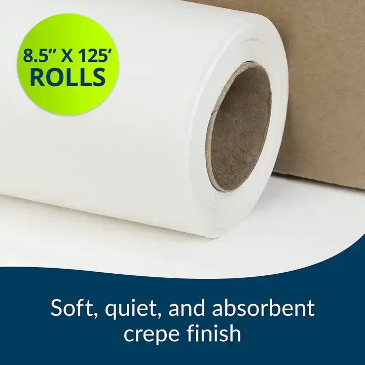 Wholesale cheap disposable massage paper roll smooth texture chiropractic face paper roll for chiropractic table