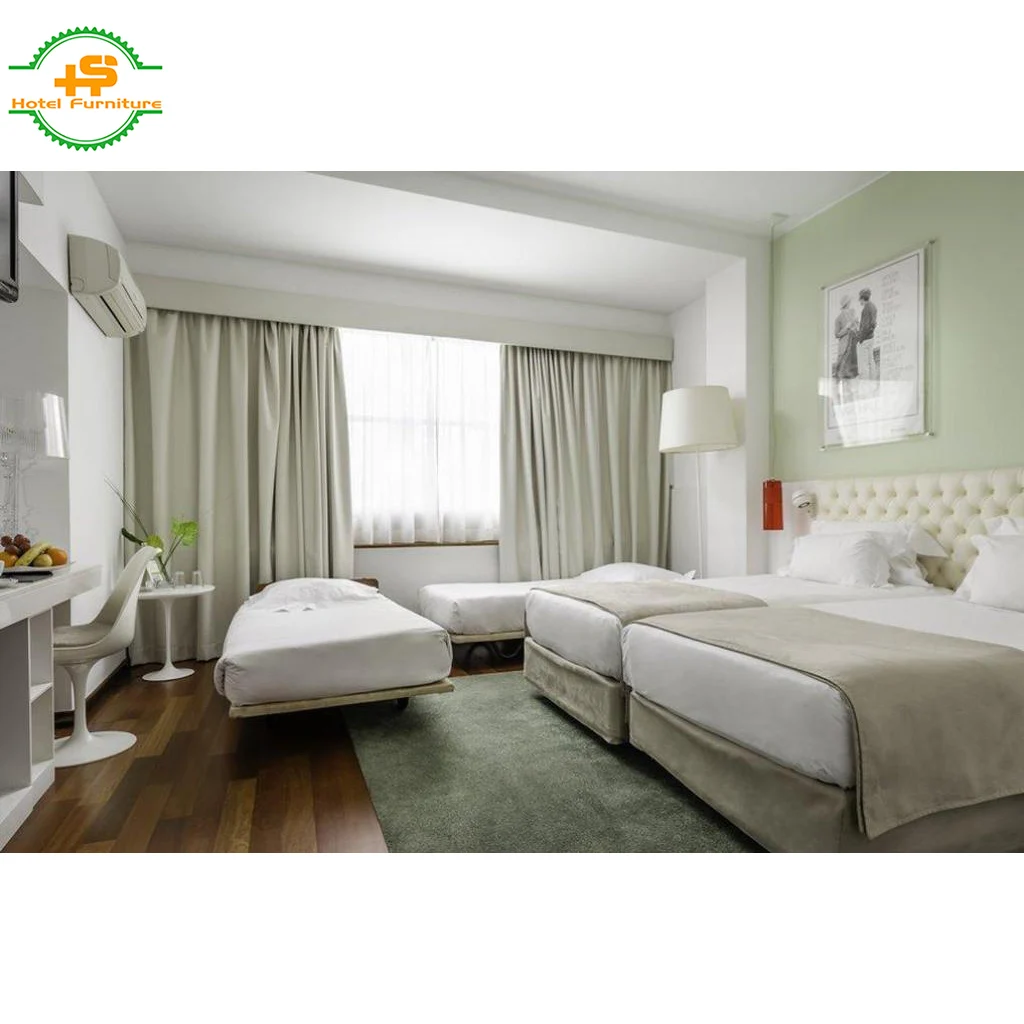 Customized modern design hotel bedroom furniture set