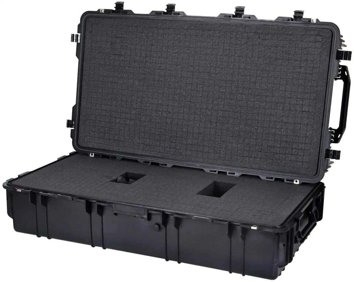 Waterproof Plastic Shock-proof Rigid Compound Bow Case With Foam Archery Recurve Bow Arrow Case