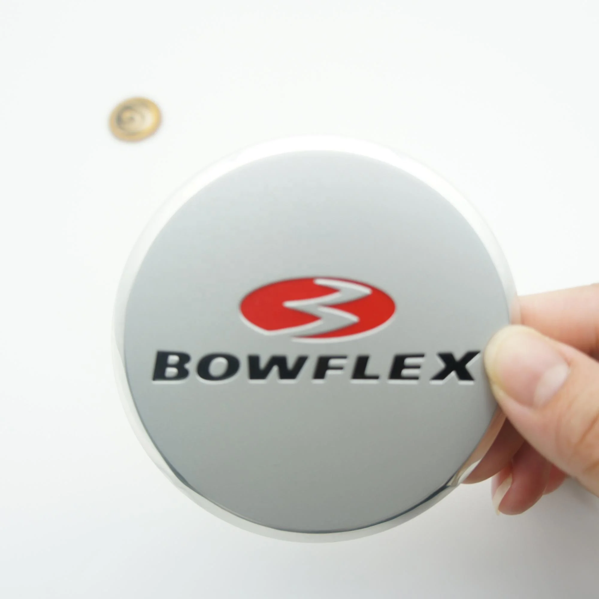 Custom 3d design chrome silver metal car logo badges emblems