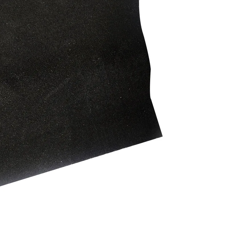 Nylon flocking paper binding cloth pocket gift box lined with nylon flocking cloth