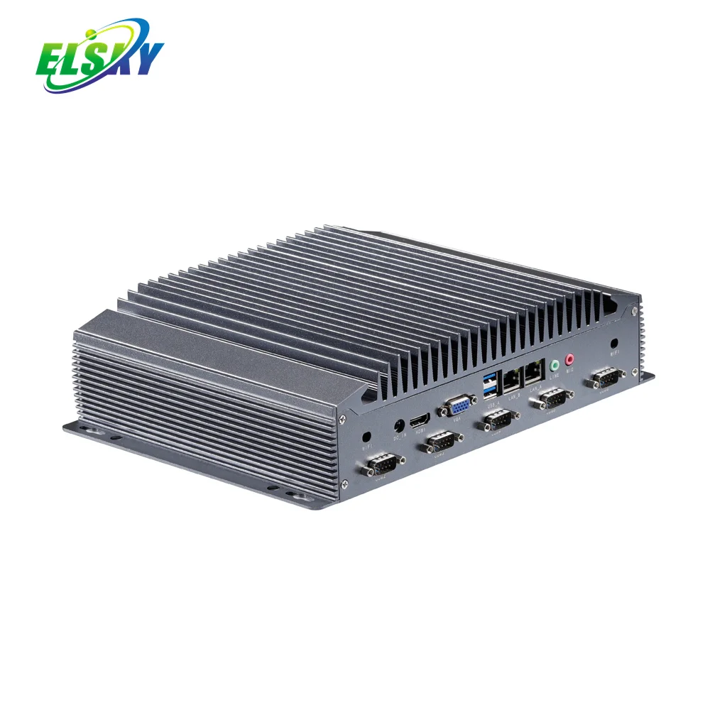 ELSKY motherboard desktop IPC6800 with CPU Tiger Lake 11th gen core mini pc i5 1145G7E 2*NB-DDR4 Iris X UHD Graphics card