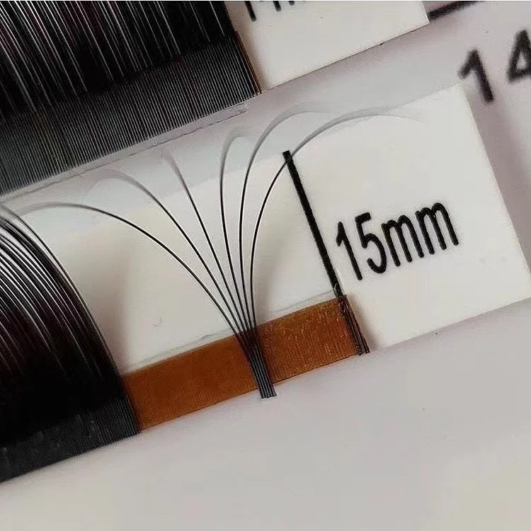 Korea PBT fiber individual eyelash extension J/B/C/CC/D/DD/L/M curl russian volume individual mink lash extensions