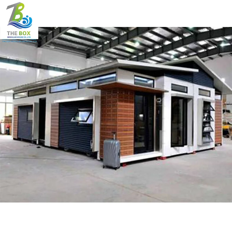 steel villa Furnished light steel structure prefabricated luxury villa two story prefab house container homes