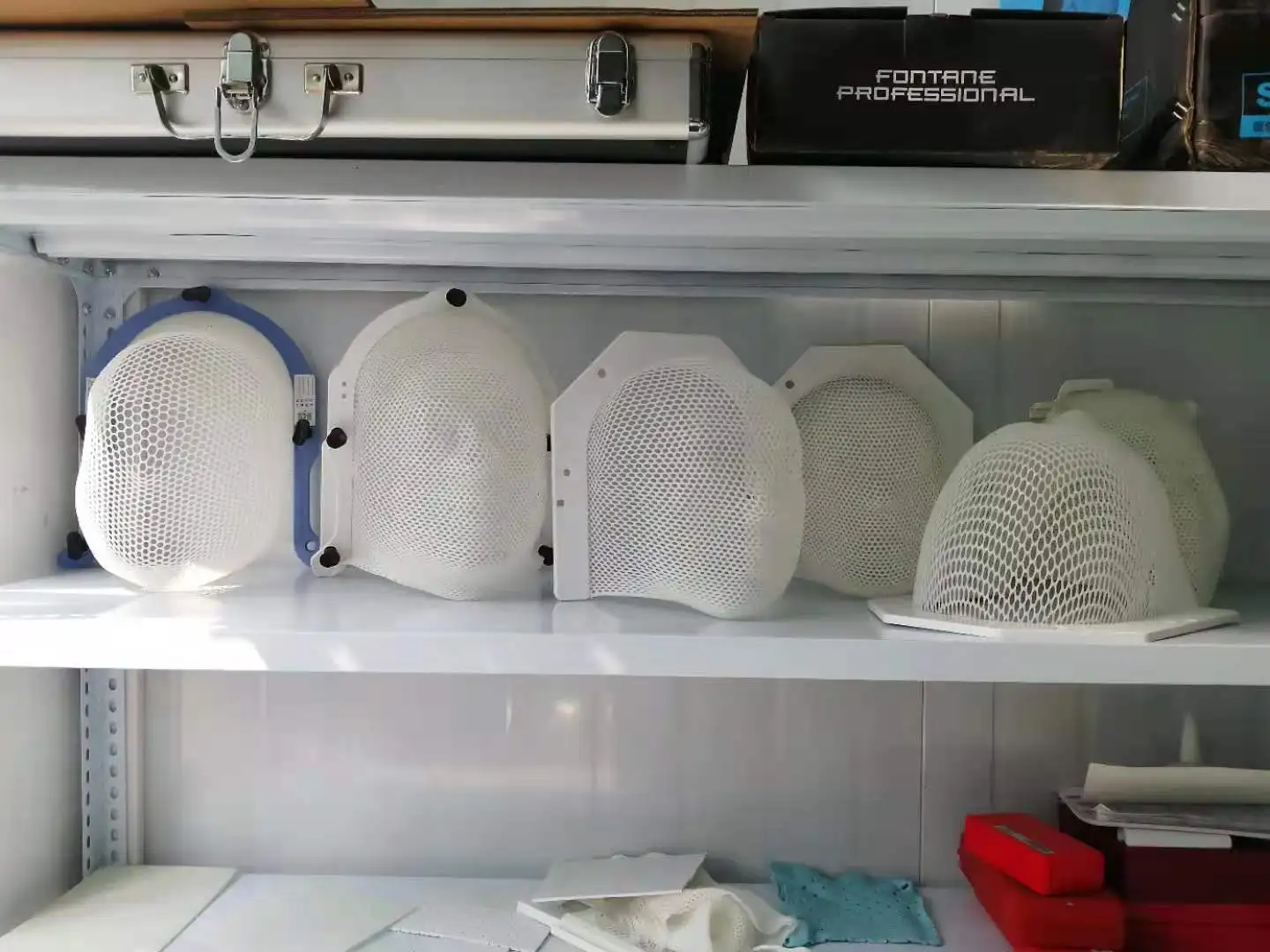 Factory Thermoplastic Radiotherapy Head Mask Oncology Brain Cancer Patient Fixation U-frame Mesh Mask