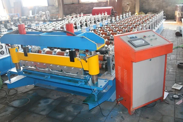 High quality  trapezoidal roof press making machine Trapezoidal  roll forming machinery