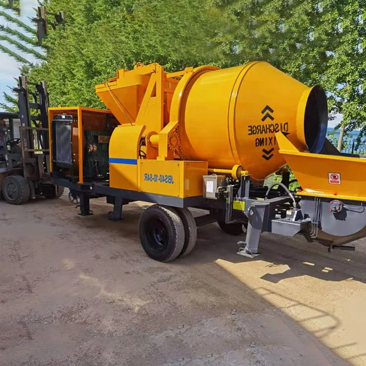 Diesel Beton Concrete Stirring Pumping Machine for Building
