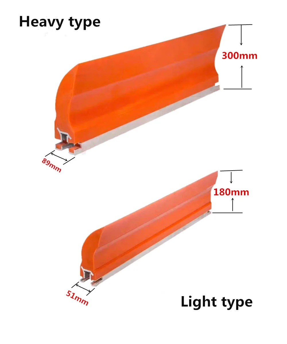 high quality pu blade i type iron ore light weight material conveyor multi-blade belt cleaner for non loaded
