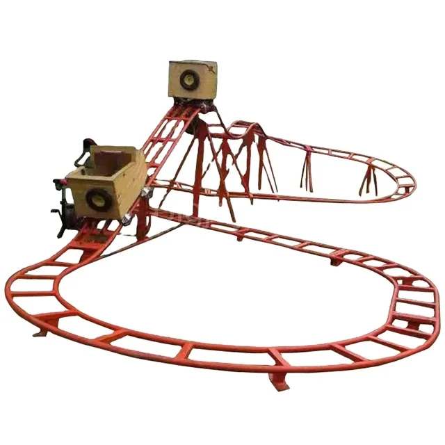 newest profitable s most popular amusement park rides unpowered mini roller coaster for sale