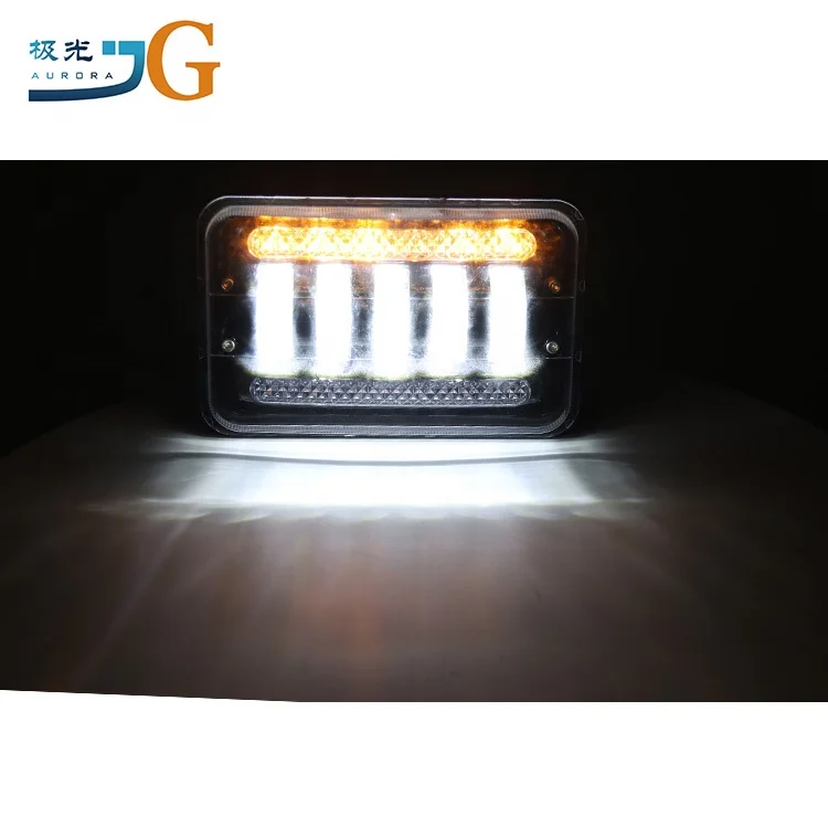  Многофункциональный 12V 24V 45W Dot утвержден грузовик Lite Противотуманные фары Hi Lo луч прямоугольный 4x6 5x7 
