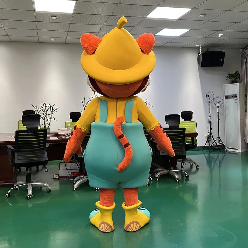 Пользовательский дизайн куклы мультяшный талисман 3D защитный пузырь резьба логотип компании кукла Анимационный Костюм реквизит