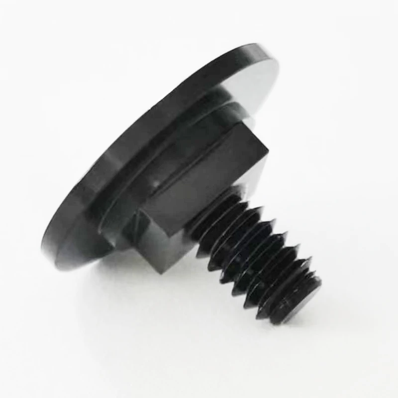 flat head anodized aluminum machine screw