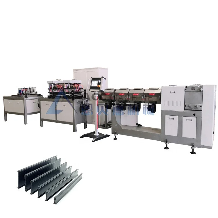 PA66 GF25 aluminum window thermal bridge polyamide profiles extruding production equipment