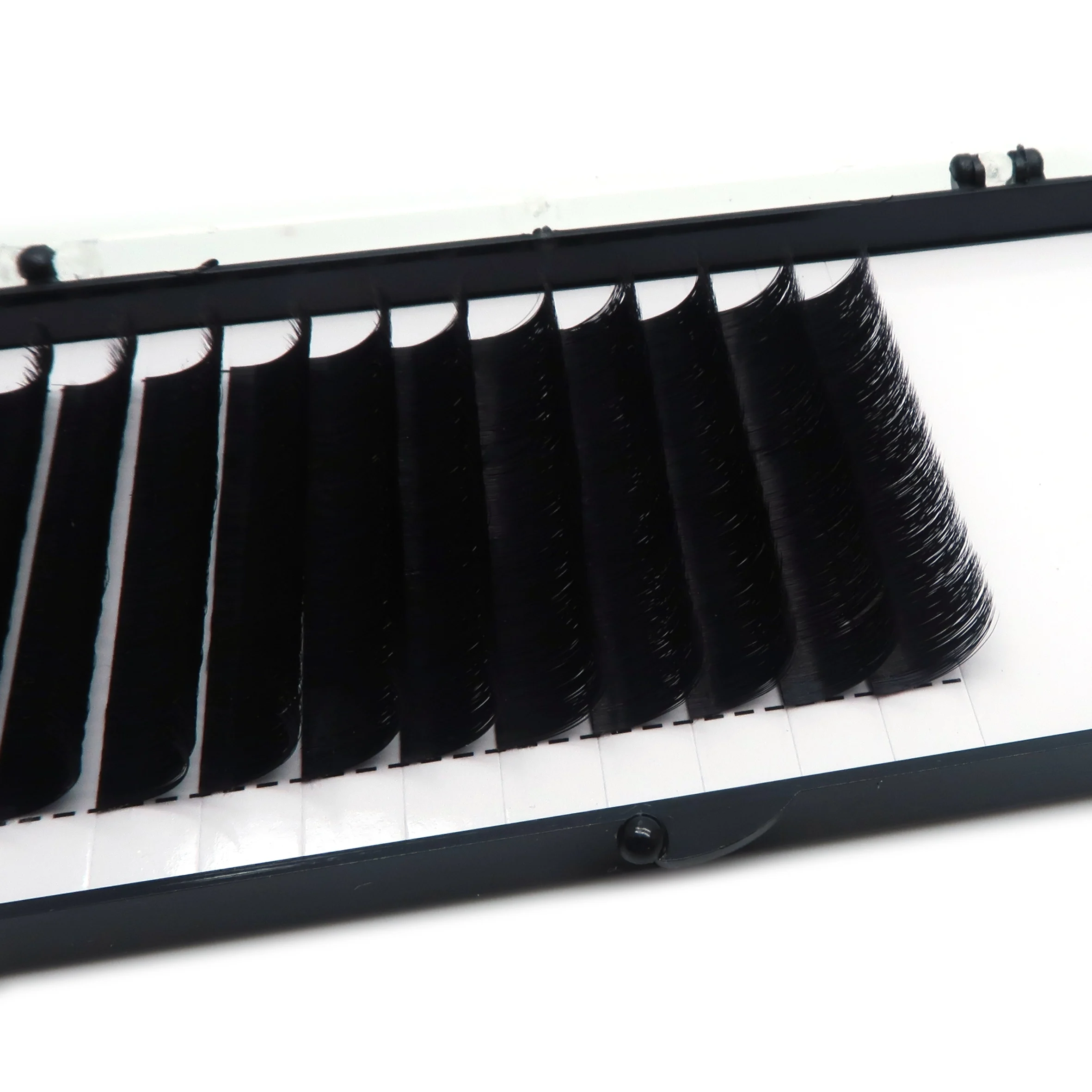 
Top Quality C CC D DD L LC LD M O curls volume Split Tip Ellipse Flat individual eyelash extensions in private label 