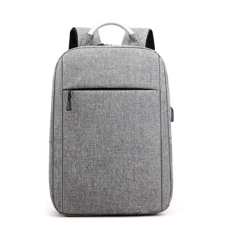 Hot Selling Hard Aluminum Handle Travel Water Resistence USB Business Laptop Back Pack Cheap Price Ultra Lightweight Backpack