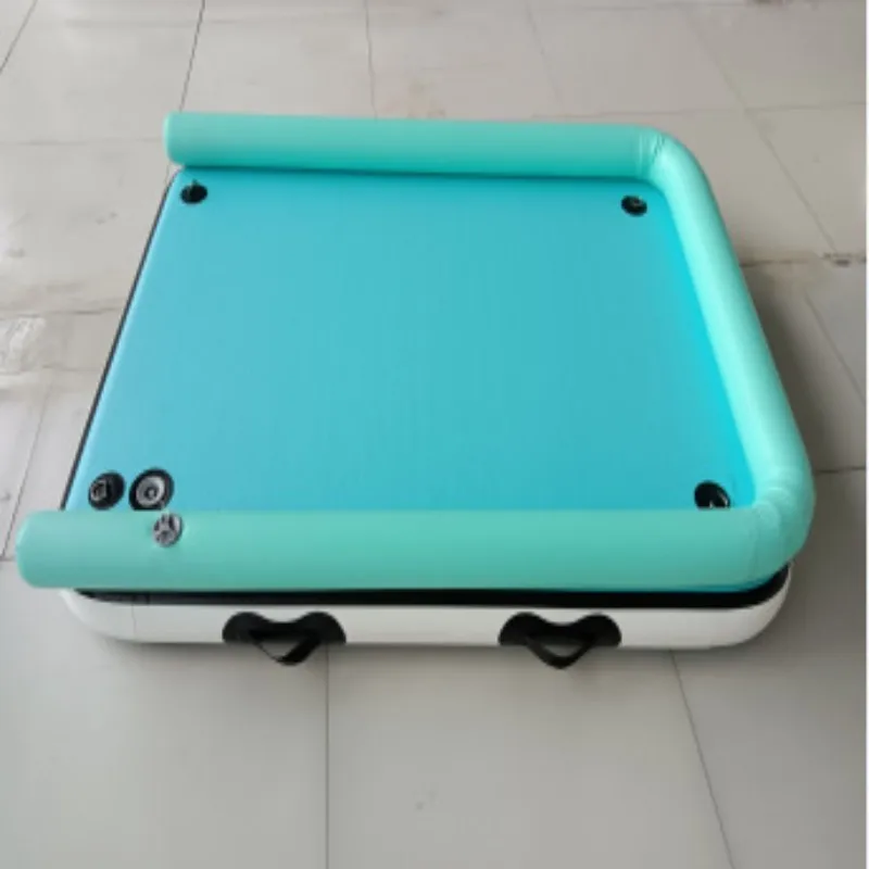 Summer leisure water inflatable floating island dock PVC swim raft water island platform