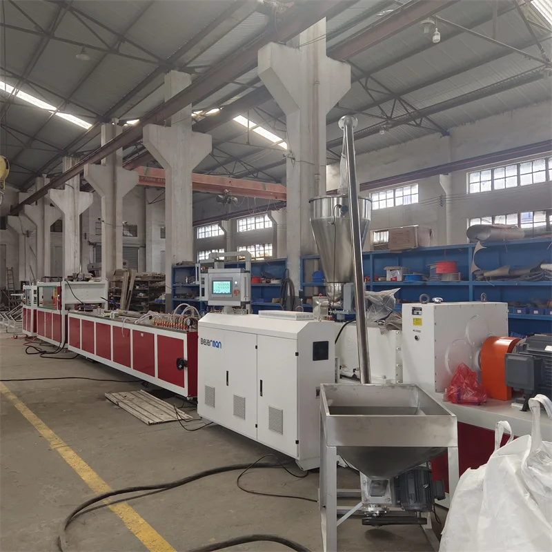 High Speed Automatic High Productivity PVC Profile Production Line For Sale