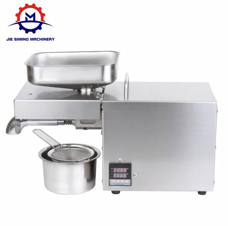 Commercial High yield mini soybean oil press machine Food Grade Stainless Steel Oil Expeller/cold oil press