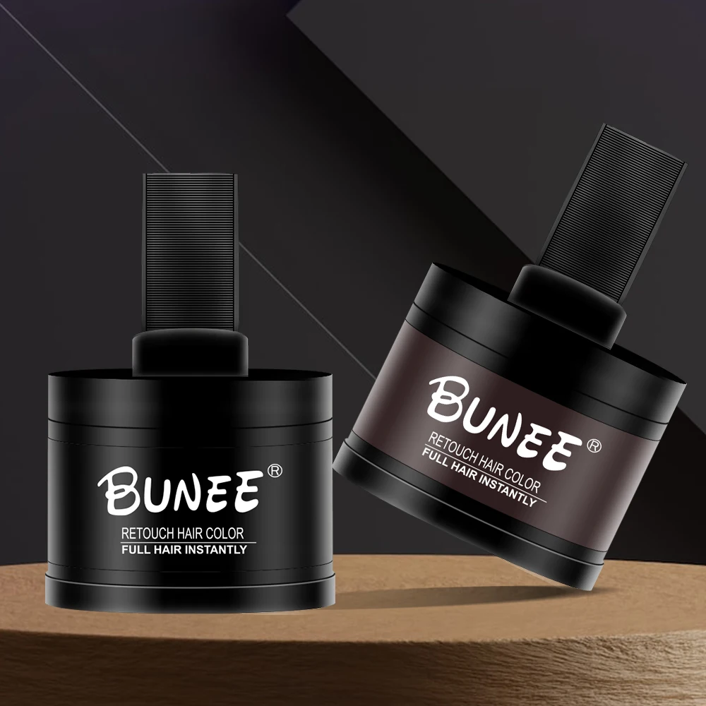 OEM/ODM Hair Fiber Hairline Shadow Concealer Powder Hair Line Modified Root Touch Up Powder Trimming Powder