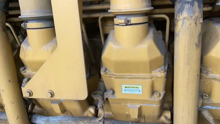 used diesel generator genset 2000kw caterpillar cat 3516   for sale