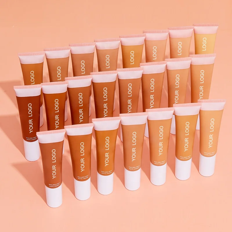 Full Coverage Face Makeup Liquid Foundation BB Whitening Cream 32 Colors Matte Liquid Foundation