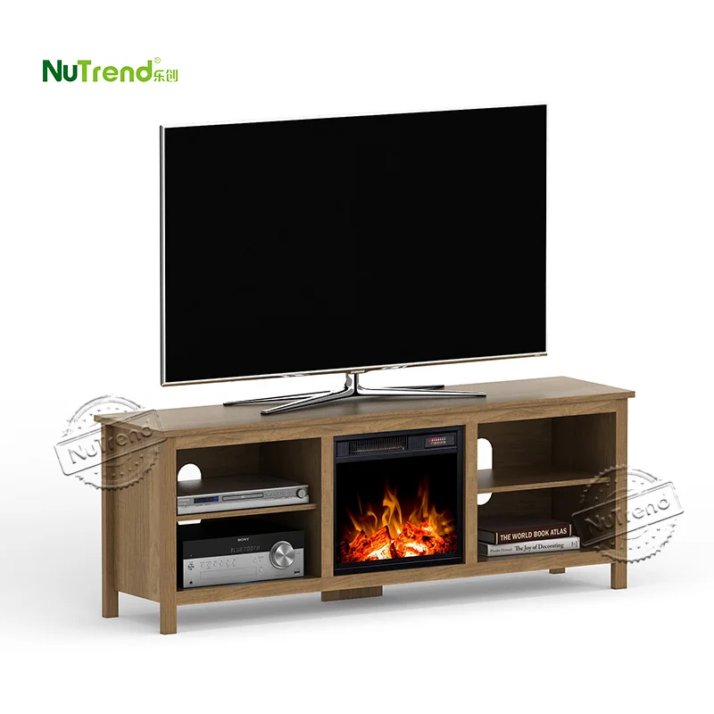 High Quality Modern TV Stand Table Fireplace TV cabinet For Farnhouse Livingroom