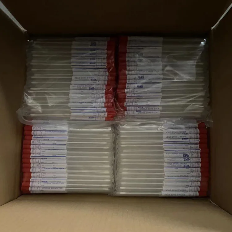 
foam swab nasal sample collection medical sterile sponge tipped swab 