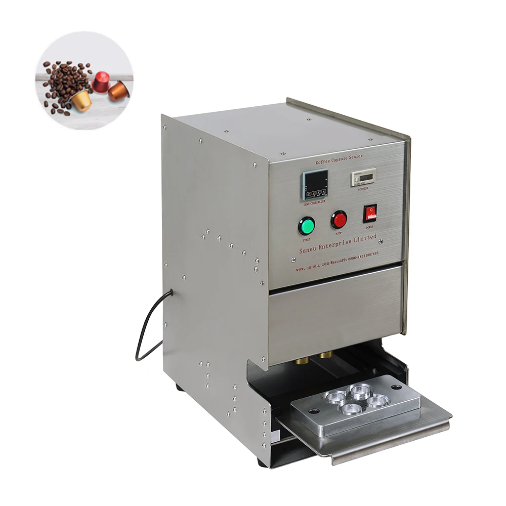 4 cups sealer machine Nespresso Coffee Capsule Sealing Machine