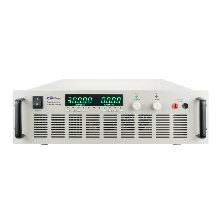 Twintex PCL6000-20 Авто CC CV низкая пульсация Регулируемое напряжение 0-20 в высокая сила тока 6 кВт 300 А источник питания