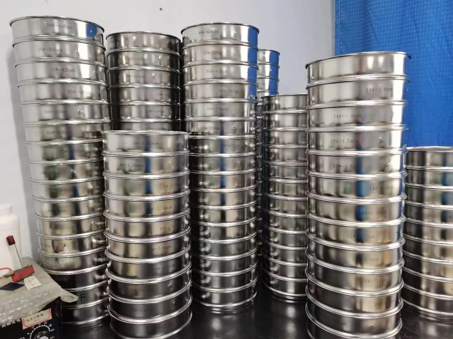 1-8 Decks Analytical Standard Diameter 200mm Laboratory 8 inches/sieve Shaker For Testing