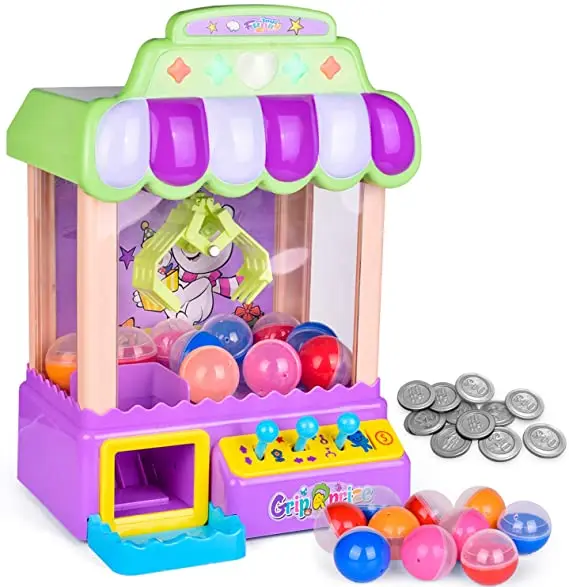 Забавные маленькие игрушки-конфеты мини-машина-коготь игрушка с подсветкой и звуком электронная игрушка-коготь машина для захвата