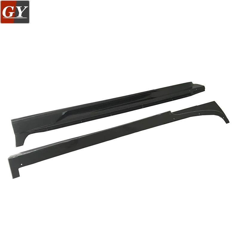 FIBERGLASS VRS ULTIMATE 16VER STYLE SIDE SKIRTS W. AIR SHROUD FOR SUBARU 07-14 GR# GV# (GRB GVB) WRX STI