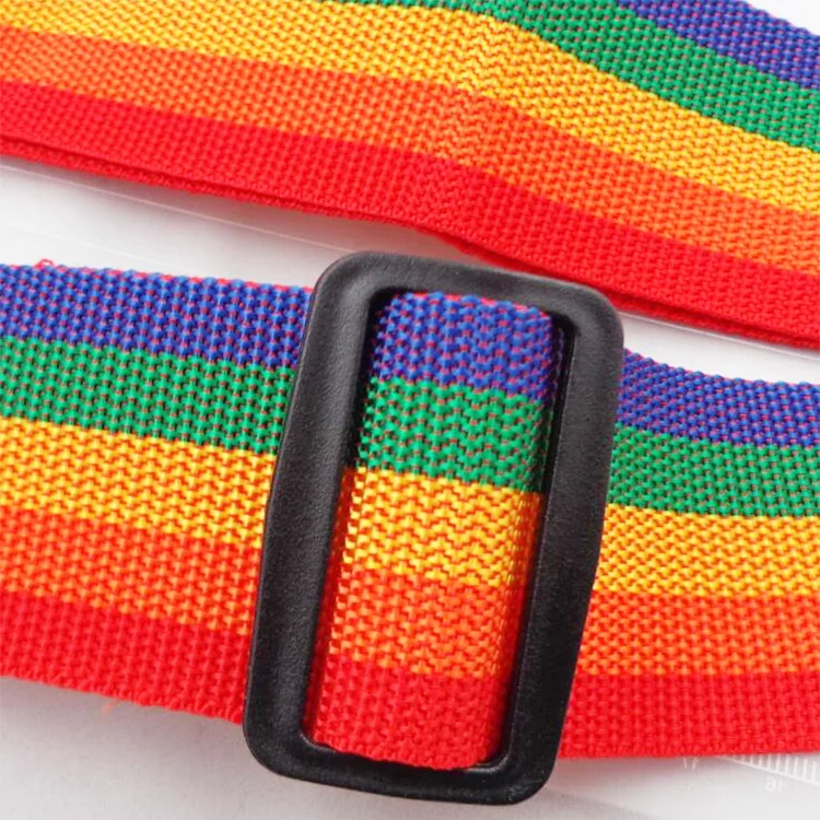 Customized Size And Colors Heavy Duty Adjustable Fastener Luggage Strap Locks With Password Lock