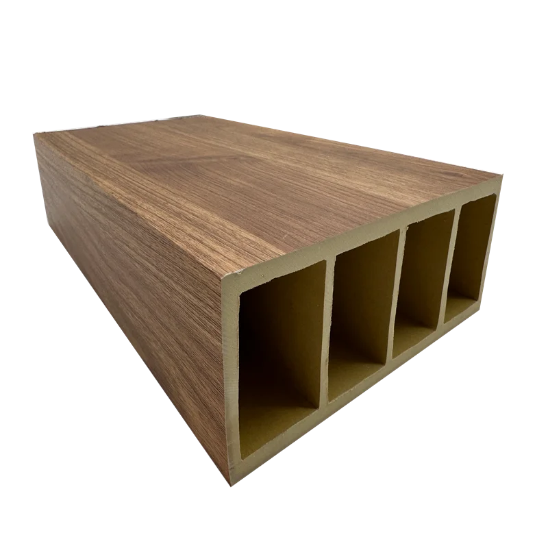 hot sale WPC tube 50x150*2900 For Interior Decorative Hollow wpc panel