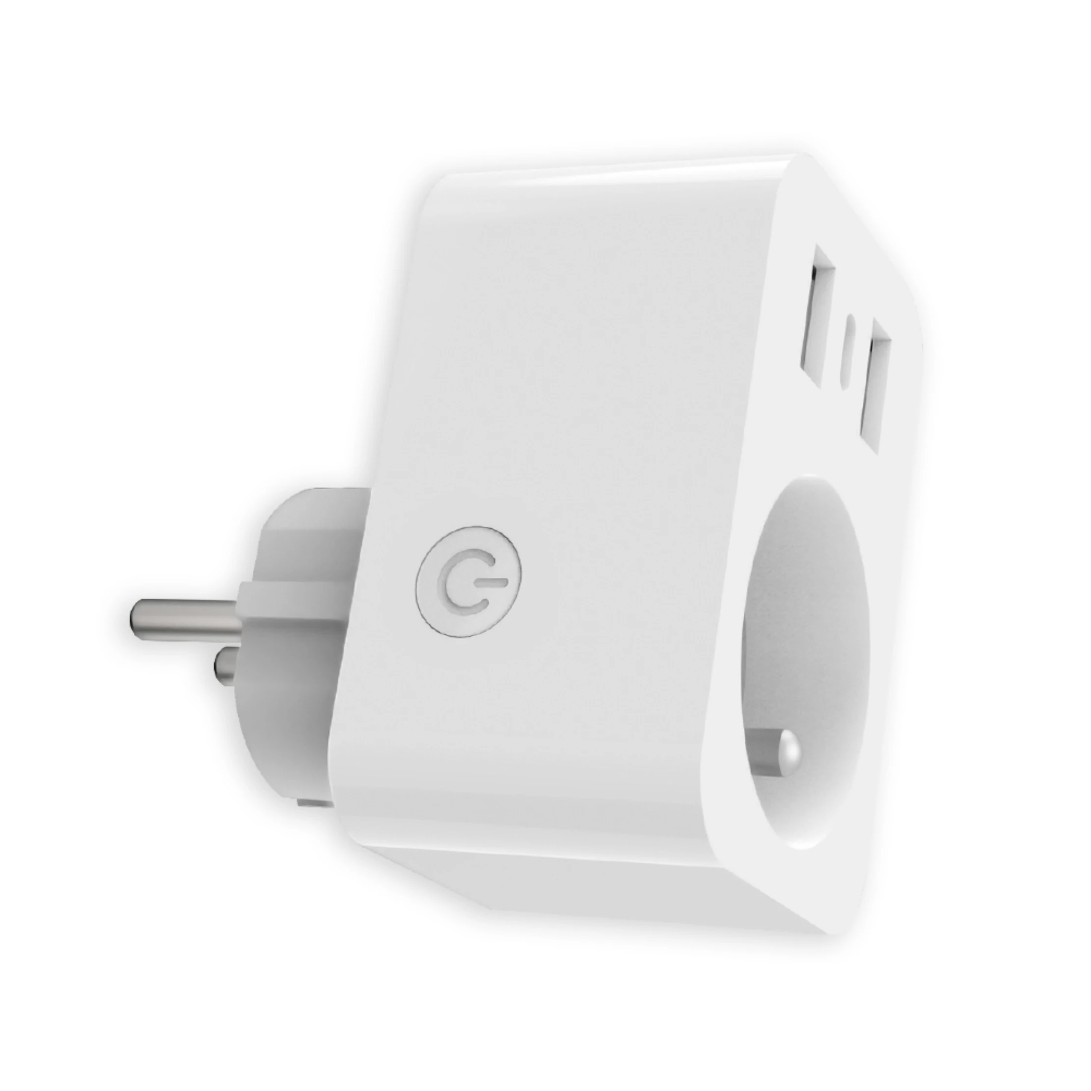 Tuya SAA 2 USB Ports WiFi Energy Plug 240V 2022 Android Dongle Adaptador