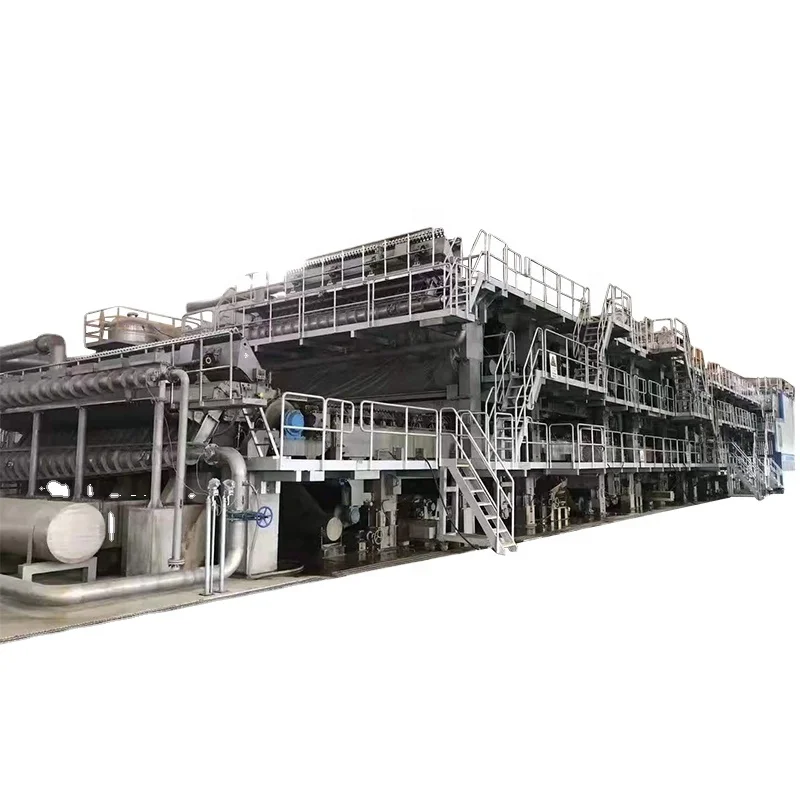 Машина для производства крафт-бумаги 4300 мм круглая проволочная многоцилиндрическая